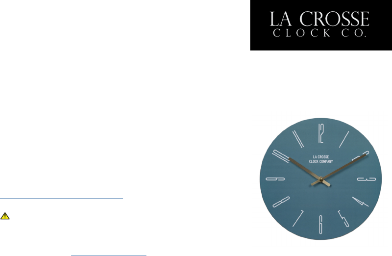 LA CROSSE CLOCK 404-3828B Manual – LPA Code – User Manuals & Technical ...